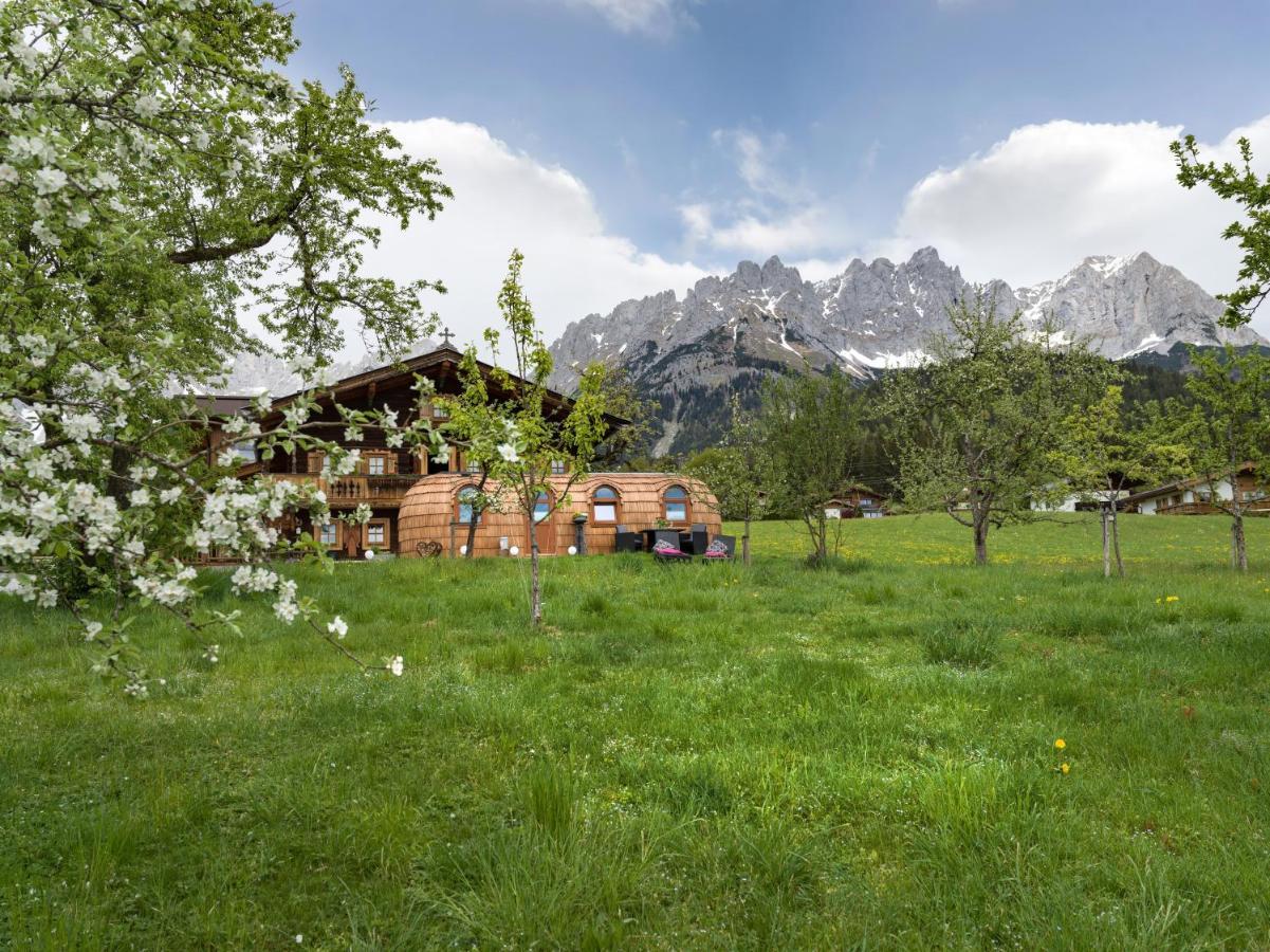 Sabindls Kaiser Platzl Going am Wilden Kaiser Esterno foto