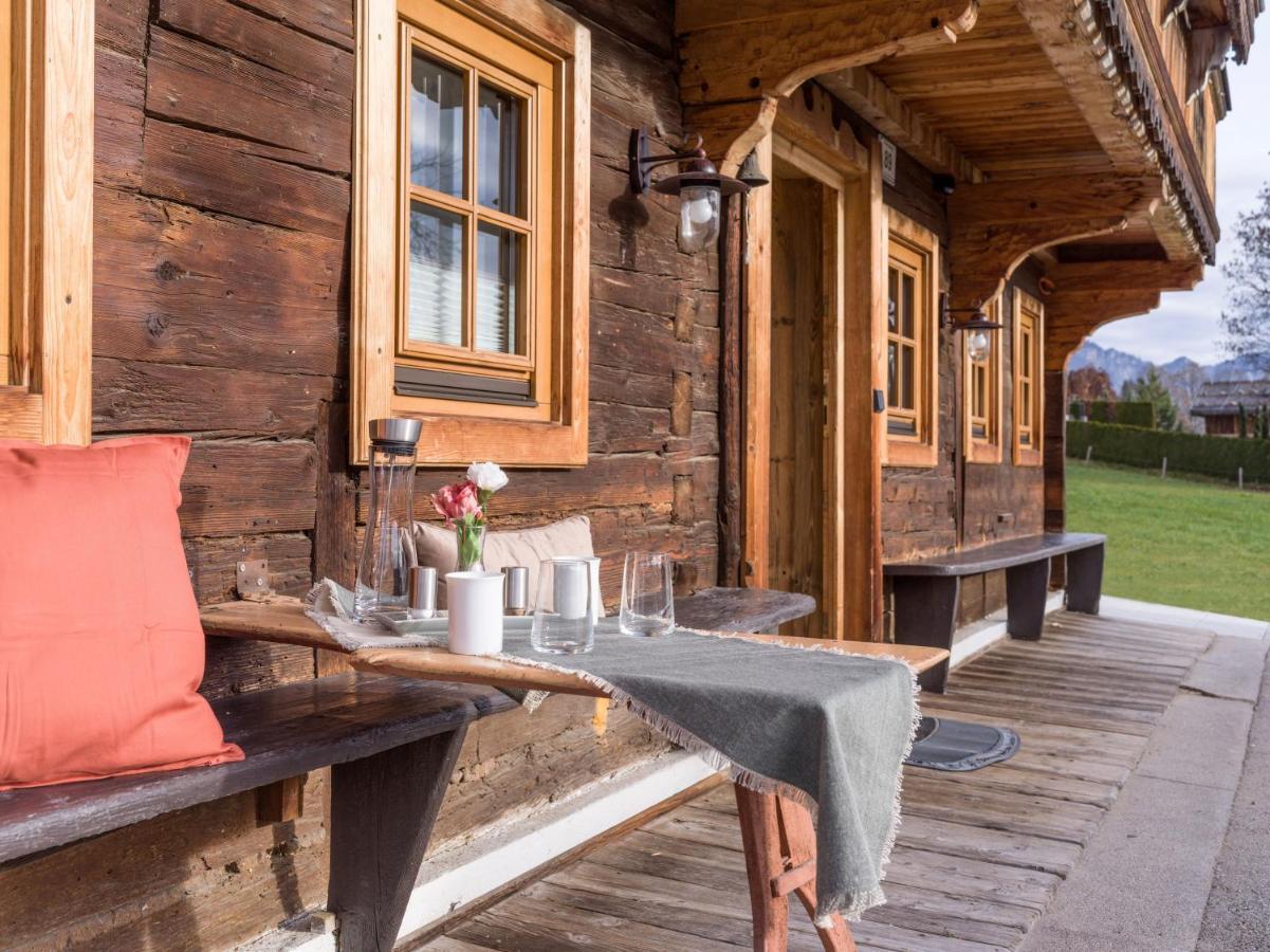Sabindls Kaiser Platzl Going am Wilden Kaiser Esterno foto