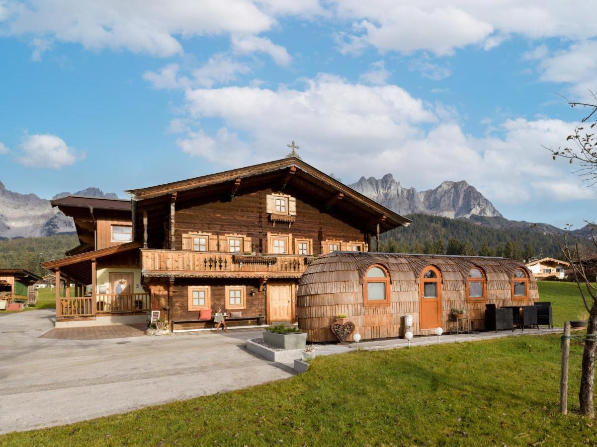 Sabindls Kaiser Platzl Going am Wilden Kaiser Esterno foto