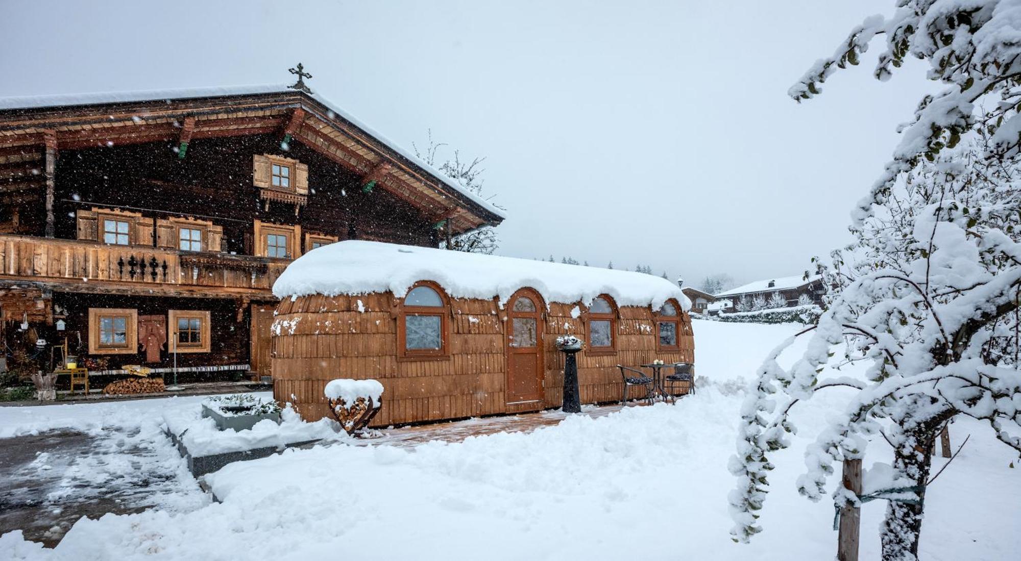 Sabindls Kaiser Platzl Going am Wilden Kaiser Esterno foto
